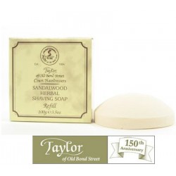 Sapone barba Ricambio ciotola legno Taylor Sandalo