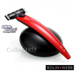 Rasoio Mach3 Bolin Webb R1-S Monza con Stand