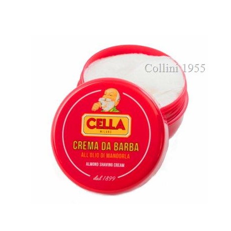 Crema da barba Cella all'olio di mandorla