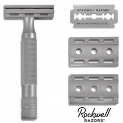 Rasoio di Sicurezza DE Rockwell 6S Adjustable INOX