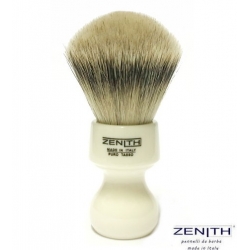 Pennello da barba Zenith 506 finto Avorio Tasso Extra Silvertip