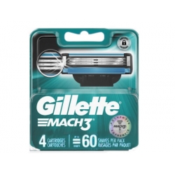 Confezione da 4 Lame Gillette Mach3 Made in USA