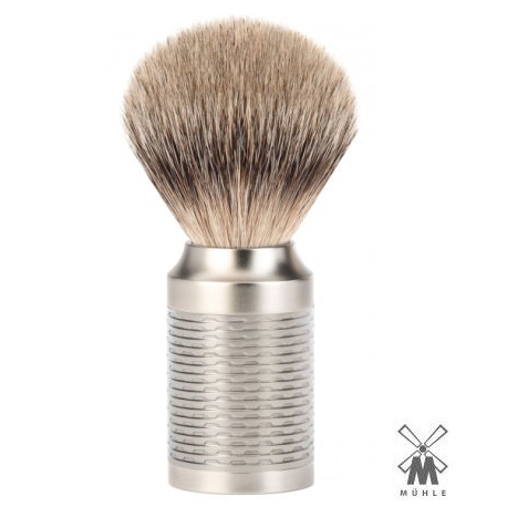 Pennello da barba in tasso Muhle M 94 ROCCA Inox