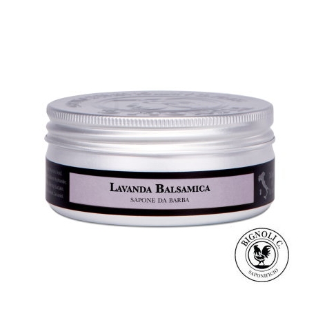 Sapone da Barba Lavanda Balsamica Saponificio Bignoli