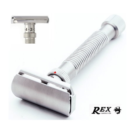 Rasoio di sicurezza DE Rex Ambassador XL Regolabile Inox