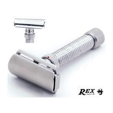 Rasoio di sicurezza DE Rex Konsul Slant Regolabile Inox