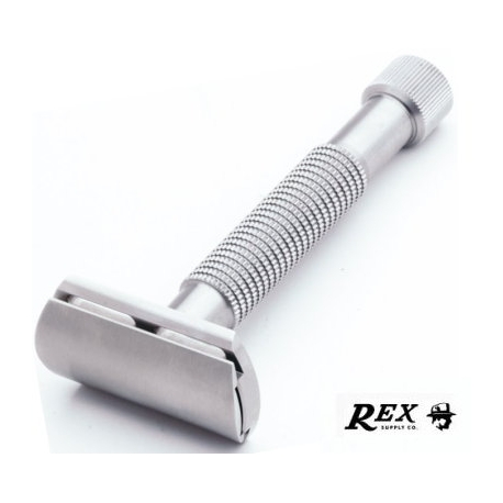 Rasoio di sicurezza DE Rex Envoy XL acciaio inox
