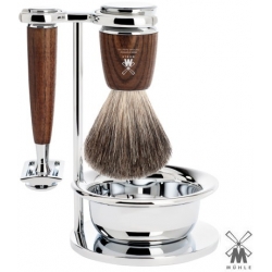 Set da barba Muhle DE Legno di Frassino con ciotola