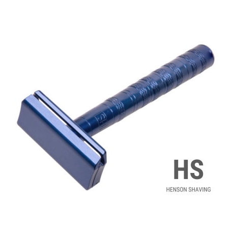 Rasoio di sicurezza DE Henson AL13 Steel Blue 2.0 Medium