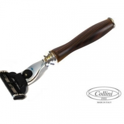 Rasoio Mach3 Manico Legno di Ebano Collini1955