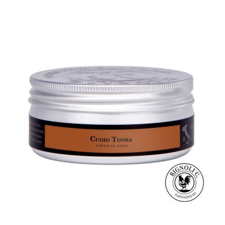 Sapone da Barba Cuoio Tonka Saponificio Bignoli