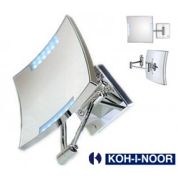 Specchio da parete Quadrolo con luce a LED - KOH-I-NOOR