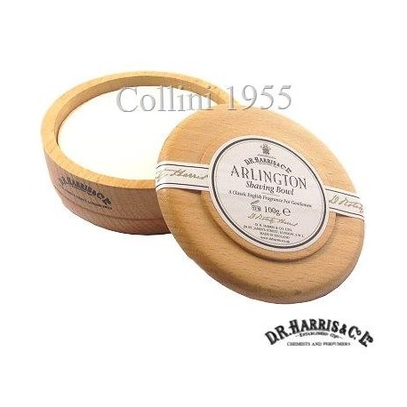 Sapone  da barba in ciotola legno D.R. Harris Arlington