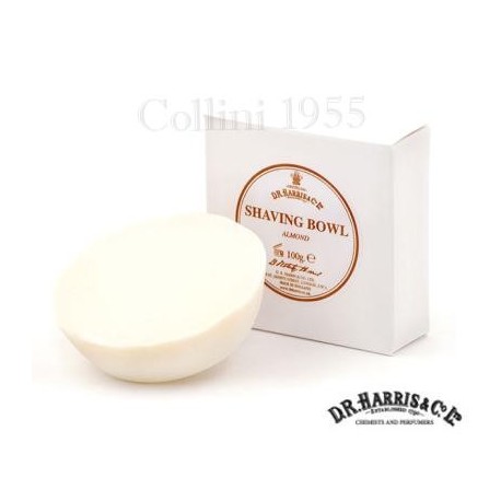 Sapone barba Ricambio ciotola legno D.R. Harris Mandorla